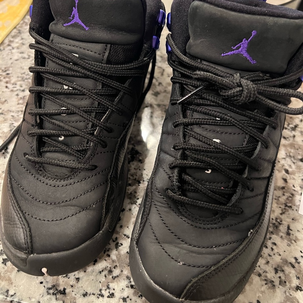 Jordan's black and purple